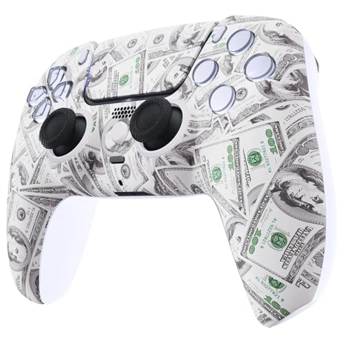 Image of Custom Controllerzz Custom Wireless Controller Compatible with PS5 - Multiple Designs Available (PS5 Money)