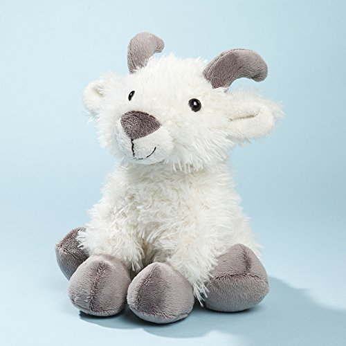 Preisvergleich Produktbild EBO 60554 - Ziege, 18 cm, weiß, sitzend