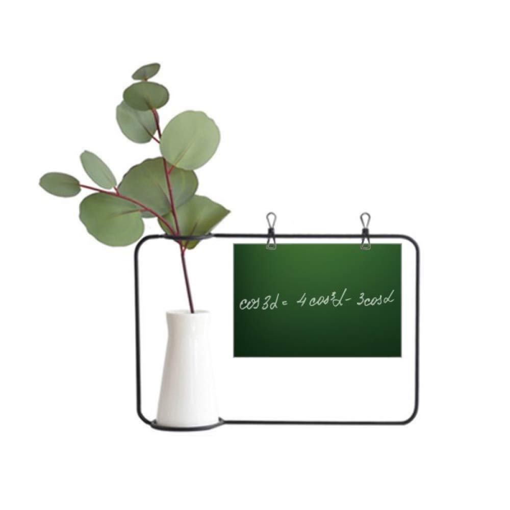 Bestchong Math Kowledge Cosine Formula Metal Picture Frame Cerac Vase Decor