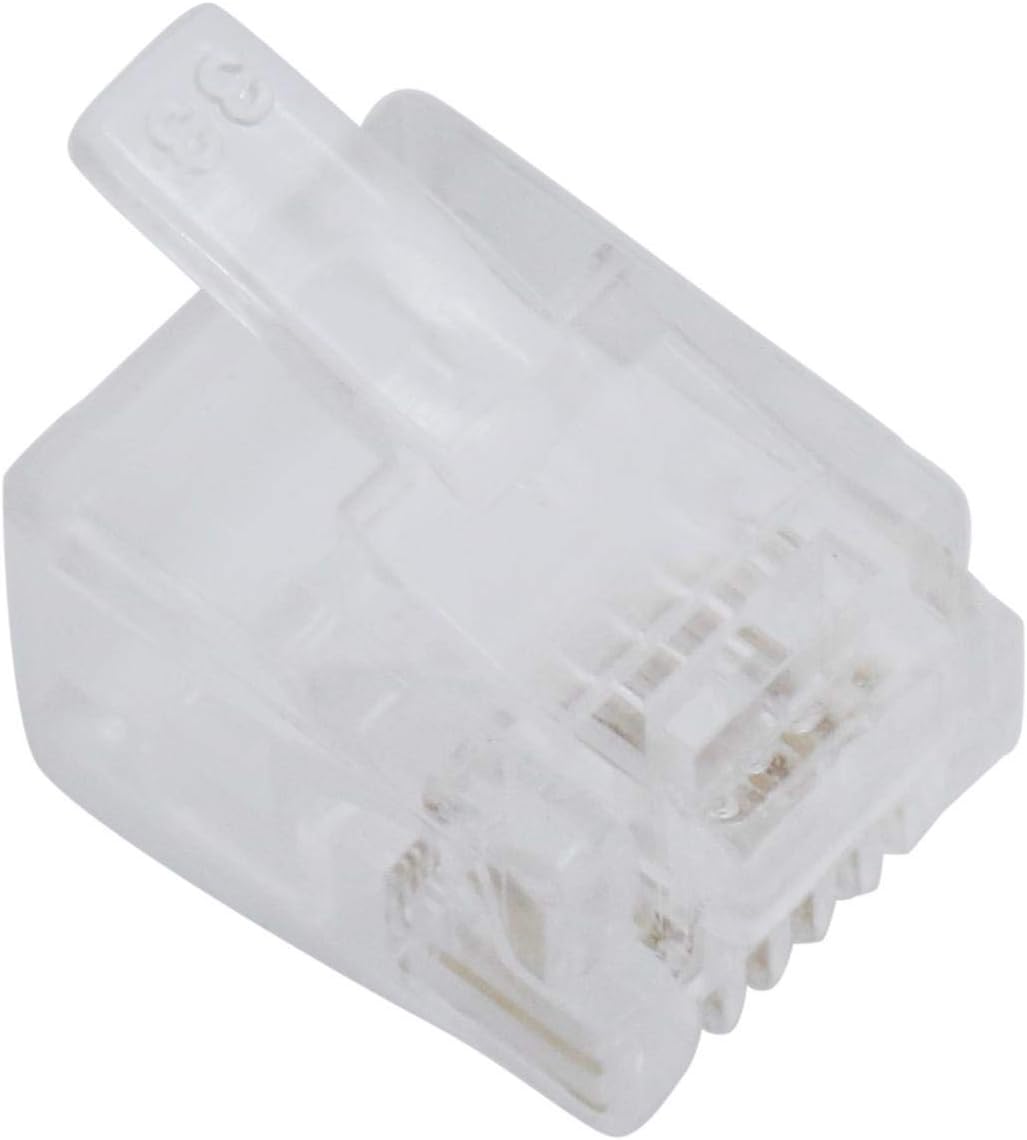 Hightech RJ-11 Connector, Pack of 100