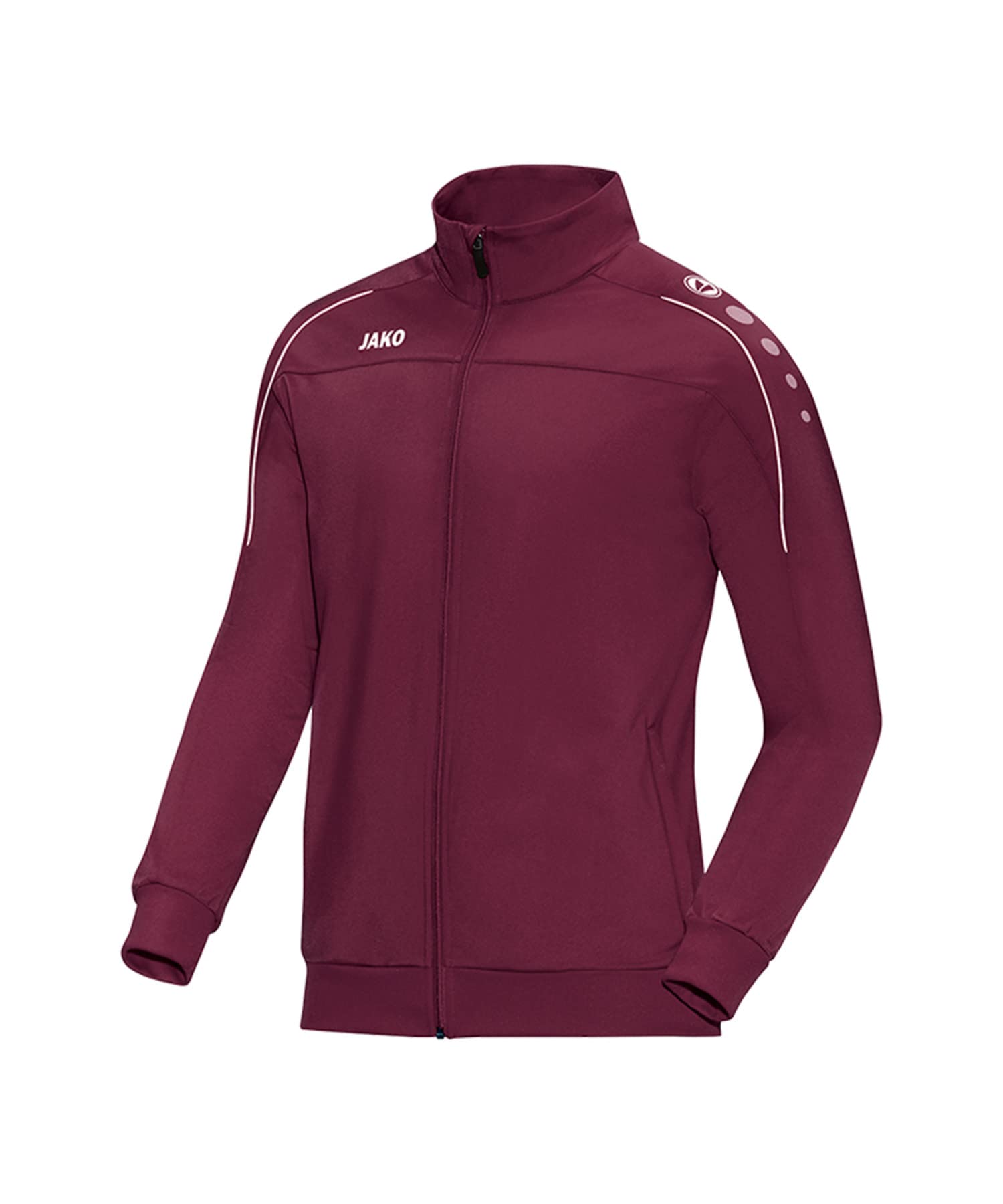 JAKO Classico Children's Polyester Jacket, Children's, 9350, Maroon, 152 (EU)