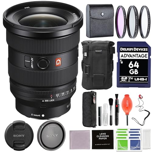 Sony FE 16-35mm f/2.8 GM II Y Sony E 64GB SDJ[hA82mm 3PCtB^[LbgȂ | SEL1635GM2 | Sony 16-35mm