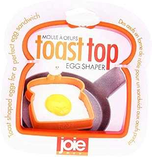 Joie Kitchen Gadgets FBA_50600 Joie Roundy Egg Shaping Ring, Orange, Silicone