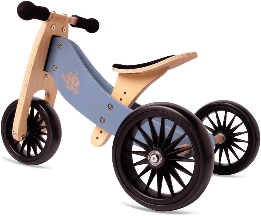 Kinderfeets, Tiny Tot PLUS Balance Bike, 18 - 48 Months - Slate Blue