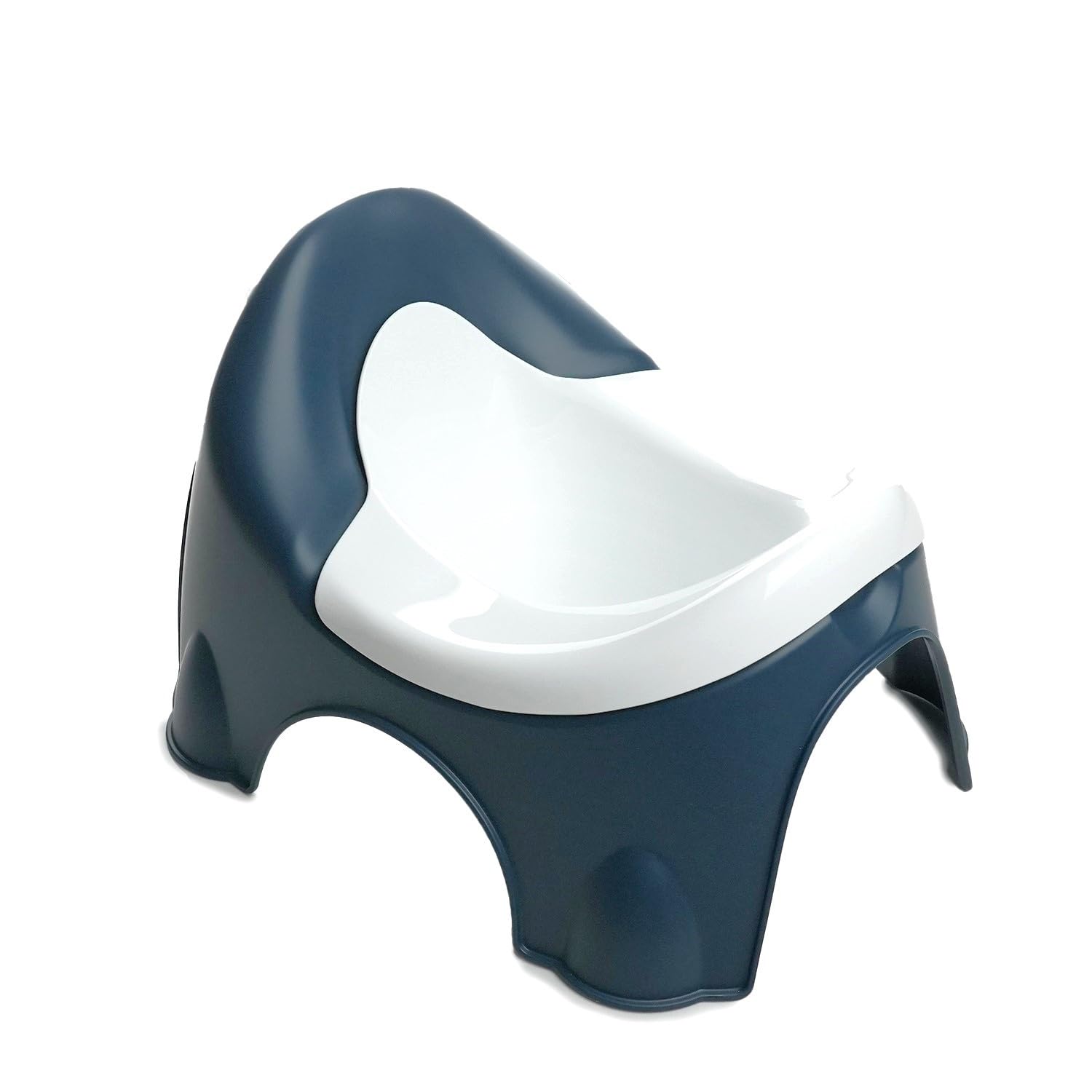THERMOBABY - IDÉO Potty - Potty for Children - Potty Training Potty with Removable Bowl - Practical - Comfortable - from 18 Months - Made in France - Midnight Blue