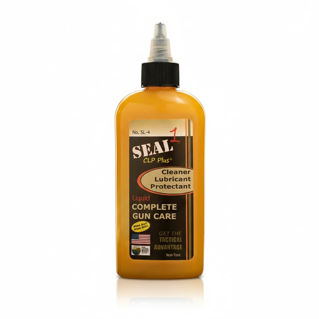 SEAL 1 CLP Plus Liquid Gun Cleaner Lubricant - All-in-One Firearm Maintenance & Rust Removal