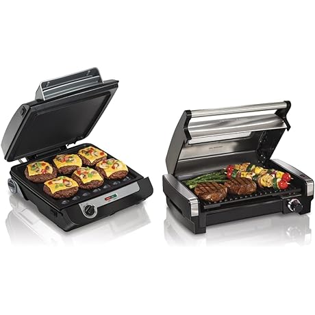 Hamilton Beach 4 in 1 Indoor Grill: Master the Art of Grilling Indoors