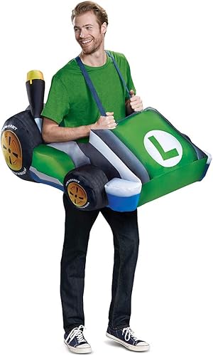 Disguise Disfraz inflable para adultos Luigi Kart Multi Color