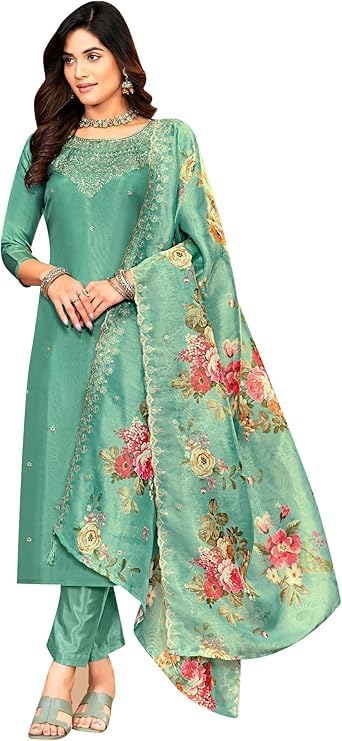 Robe indienne Salwar Kameez tenue mariage traditionnel chic Diwali