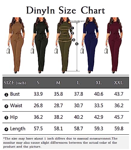 Black Formal Jumpsuits For Women Dressy Half Sleeve Evening Party Rompers Elegant Collared Wide Leg Long Pants With Belt #TOP3