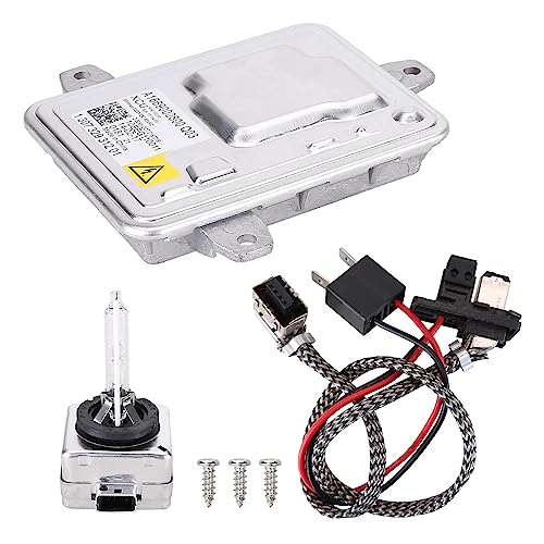 SEADEAR 7356250 Xenon HID Ballast Headlight Control Unit with Igniter & D1S Bulb Compatible for 2008-2017 AL 3 4 5 7 Series X3 X5 X4 X6 Headlamp Lamp 63117356250 130732926301 Xenon Ballast Controller