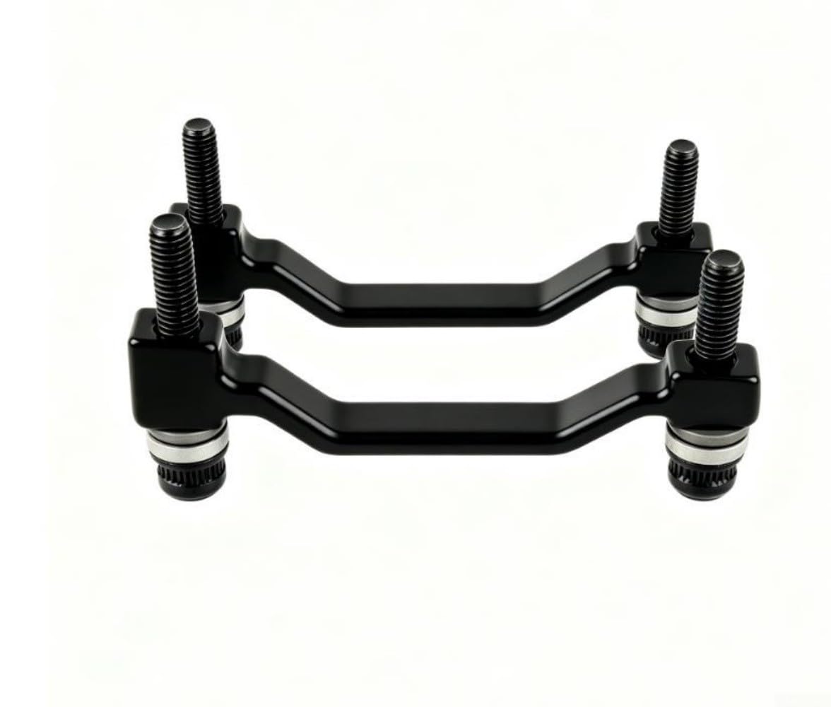 Lightweight Alloy Disc Brake Adapter 203mm Black(SM-MA-F180P/P2)