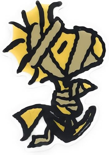 Juego de 3 decoraciones de gel para ventana con calabaza Snoopy - Woodstock con capa - Charlie Brown decoraciones de fiesta