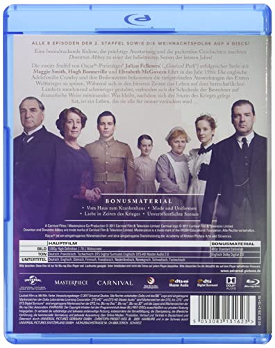Downton Abbey - Staffel 2 [Blu-ray] edición alemana con máxima nitidez 3