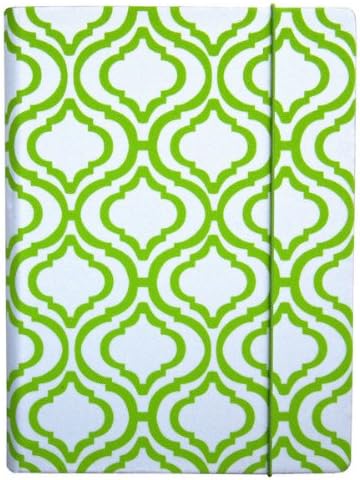Hansen Cover White & Lime Trellis Print (se adapta a Kindle, Paperwhite y Touch)