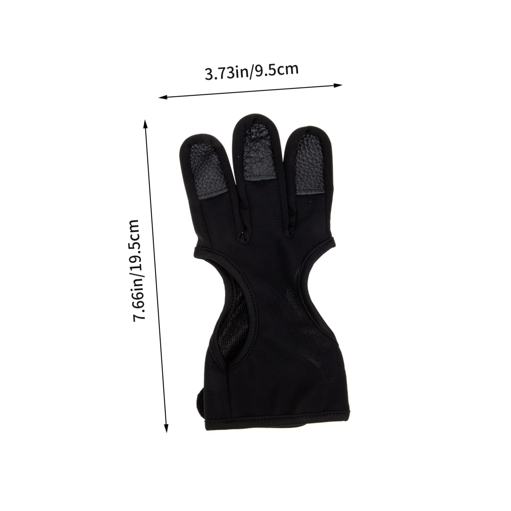 ARTSEWPLY Wear-Resistant Archery Glove Portable Finger Guard for Outdoor Sports Comfortable for Hunting Lightweight and Easy to Carry for Archery Enthusiasts