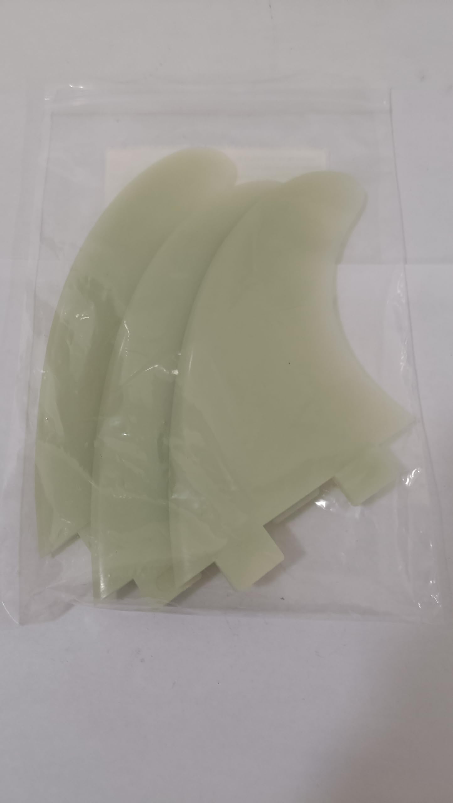 UP100 Tri G5 Fins Pour Planche De Surf FCS II - Lot De 3 Palmes (1 Centre + 2 Côtés) - 2 Couleurs