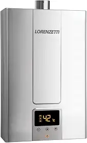 Aquecedor de Água a Gás LZ 2000 DE-I GN Digital 20 L/Min, INOX, LORENZETTI