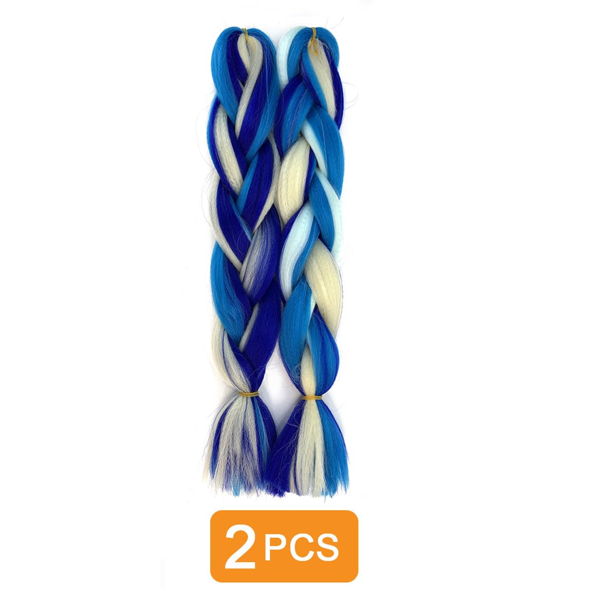Hair Braids Pony Tail Hair Extensions in Elastic Band for Women Pre Stretched Synthetic High Temperature Hairpieces 1707 - Image 2