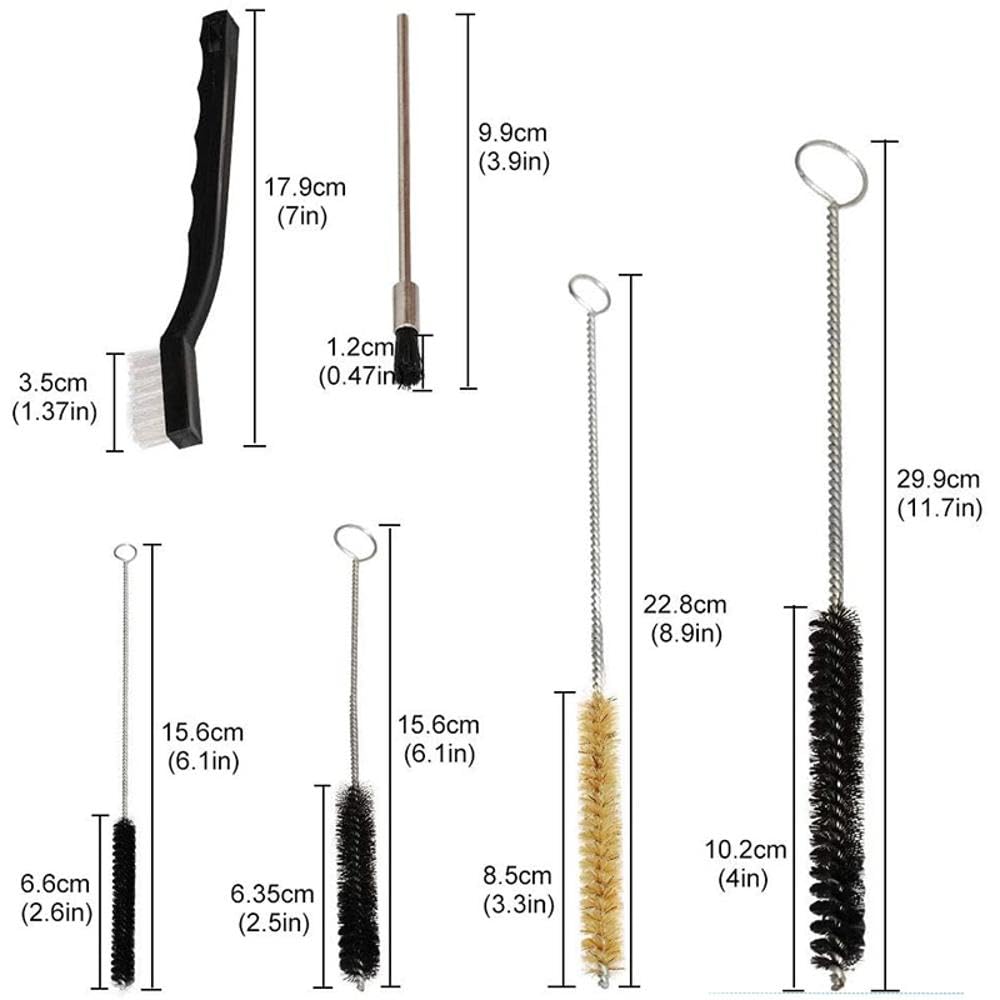 Universal Cleaning Kit - Includes Brass Cleaning Rods, Cleaning Jags, Phosphor Bronze Brushes, Cleaning Brushes, Adapters and Storage Case