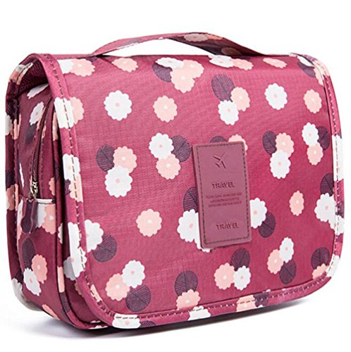 Emwel Portable Hanging Travel Folding Toiletry Bag Cosmetic Bag For Man Woman