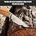 BIGCAT ROAR Predator Hunter - Handmade Damascus Steel Fixed Blade Knife 10
