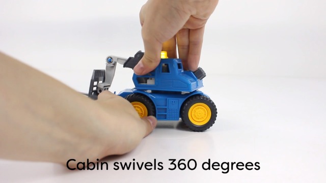 Driven By Battatwh1018c1z Mid Sized Midrange Telehandler Basket Crane Arm Light And Sound Trucks And Construction Toys For Kids Aged 3 And Up Nylon A