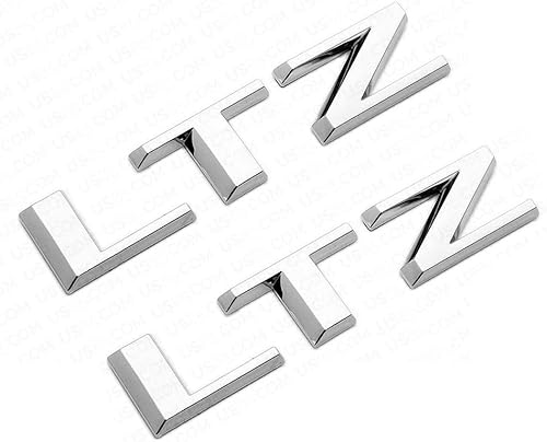 Miniatura 1 de Aimoll 2 calcomanías de repuesto para puerta trasera de Chevy 2019-2021 Silverado 1500 Z71 4x4 (cromado)