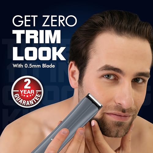 Image of Havells Turbo 10 In 1 Grooming Kit | Hair Trimmer,Face, Ear & Nose |No Nicks & Cuts |LED Indicator| Upto 90 Min Quick Charge| 2 Year Guarantee| GS6110 (Grey)