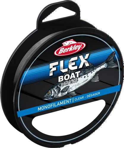 Berkley Flex SS monofile Bootsschnüre – stark,wenig Drall, leicht zu knoten, sehr abriebfest, salzwasserfest – perfekt für den Salzwasserangler!, farblos Berkley Flex SS monofile Bootsschnüre – stark,wenig Drall, leicht zu knoten, sehr abriebfest, salzwasserfest – perfekt für den Salzwasserangler!, farblos