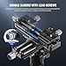 NEEWER Macro Rail Slider, 4 Axis 360° Rotating Aluminum Alloy Focusing Rail with Arca Type Quick Release Plate 1/4