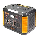 BALDR Portable Power Station 500W, 519Wh Outdoor Solar Generator (Solar Panel Optional) Mobile...