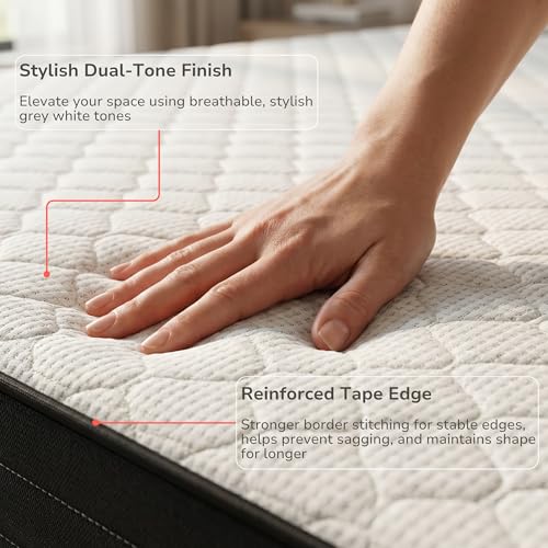 Image of Interio by Godrej Restomagic Dual Comfort Mattress | 5-Years Warranty | Single Bed, 5-Inch Mattress (72 x 30 x 5 Inches, PU Foam)