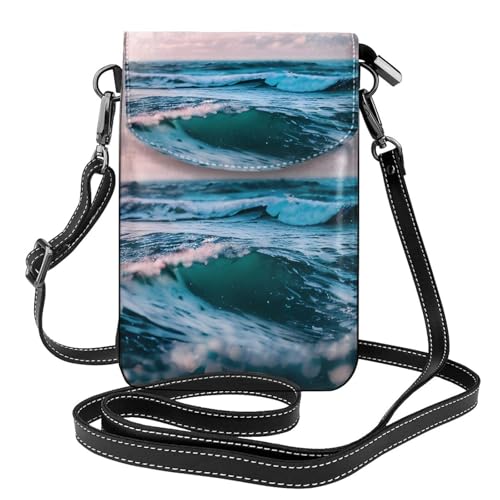 Sac en cuir vagues de l'océan compact pour alléger votre quotidien