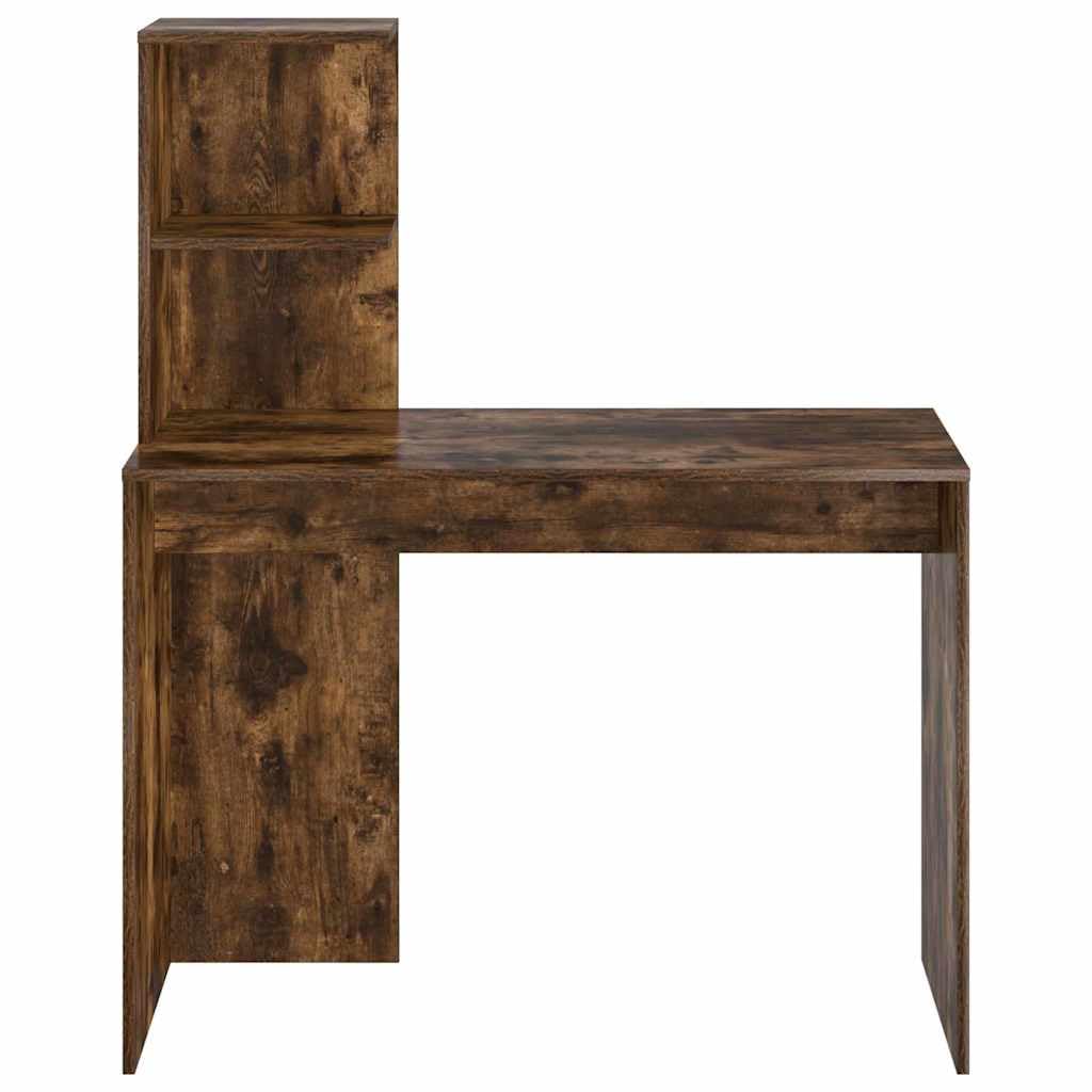 Generisch Schreibtisch Geräucherte Eiche 102 x 50 x 124 cm Holzwerkstoff,Möbel,Büromöbel,Schreibtische-869358