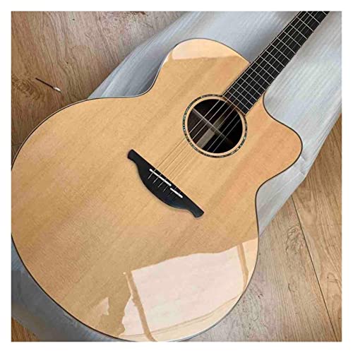GaYouny Tout en bois d’épicéa massif avec incrustation en palissandre côté arrière bas guitare acoustique Beatirce… - Les Beatles, Paul McCartney, John Lennon, RIngo Starr, George Harrison GaYouny Tout en bois d'épicéa massif avec incrustation en palissandre côté arrière bas guitare acoustique Beatirce…