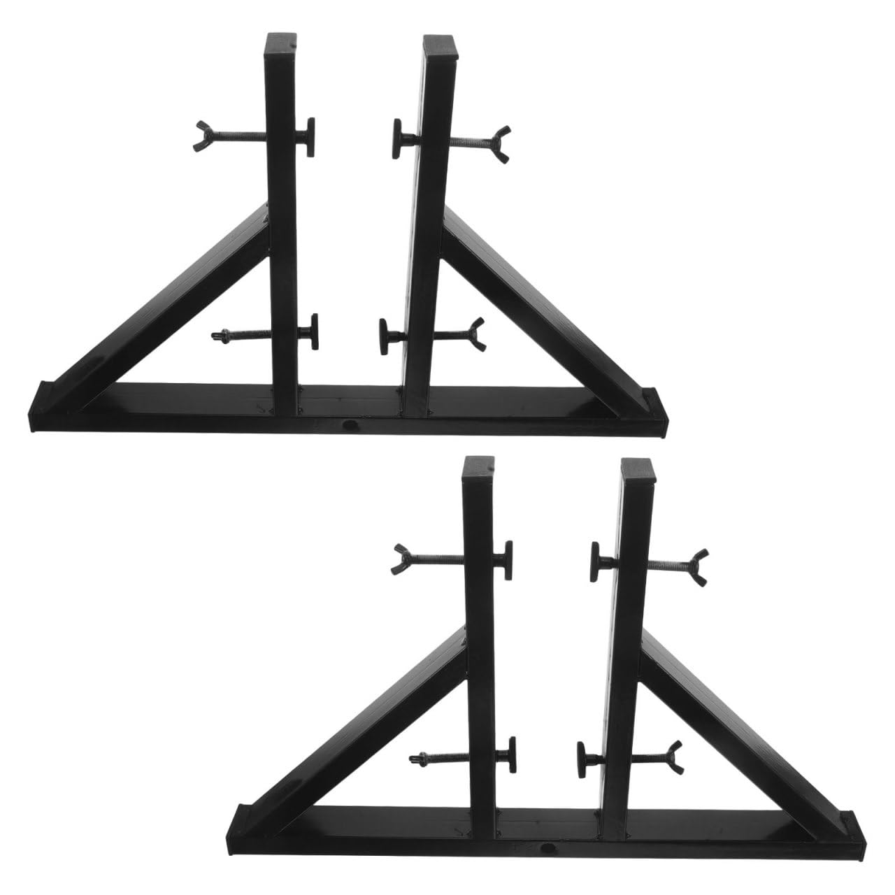 Soporte para espejo de cuerpo completo ajustable en hierro para ganar espacio en pasillos