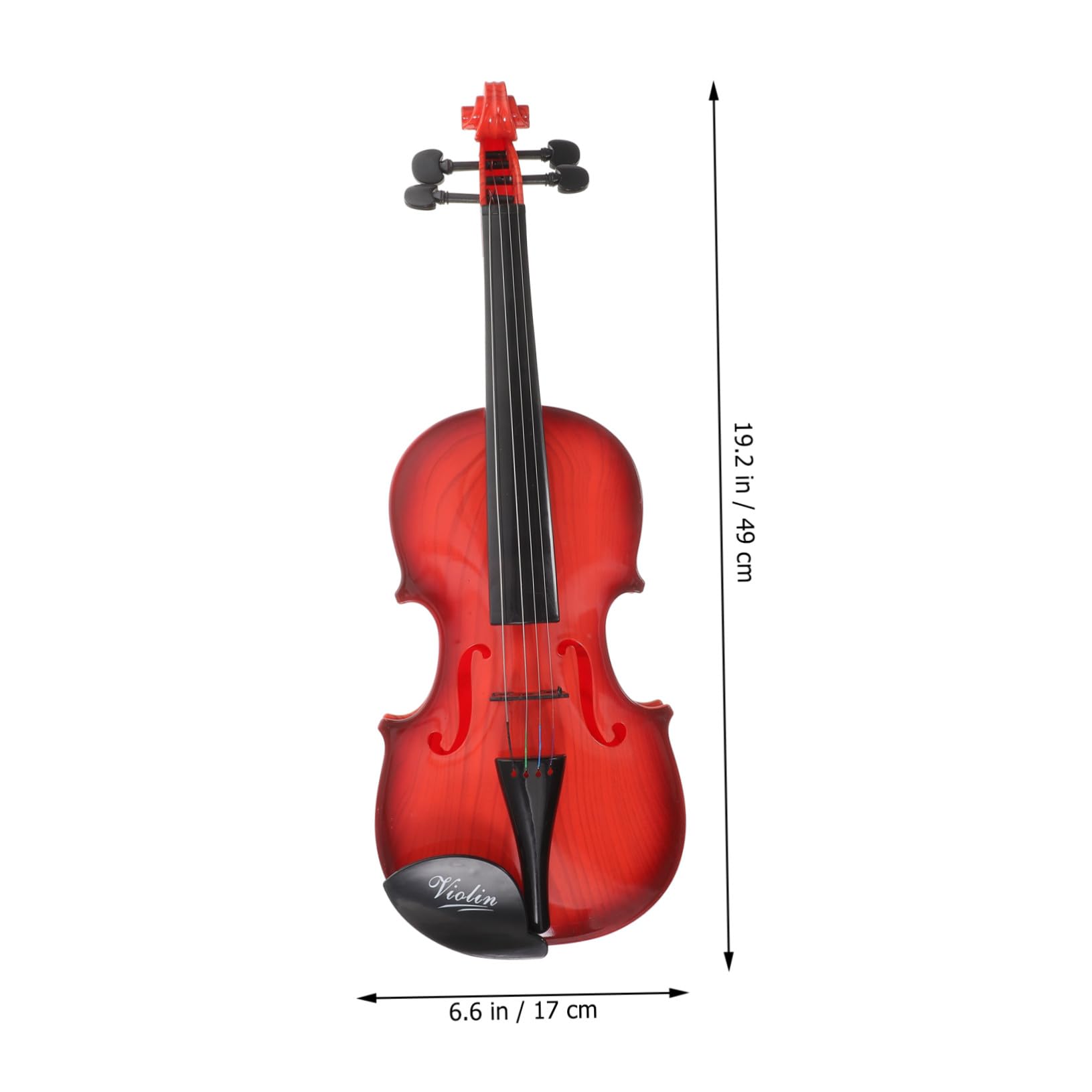 Kids Violin Toy in Plastico, Strumento Musicale a Forma di Violino | Festa Scuola Decor, Giocattoli Musicali per Educazione Musicale e Compleanno, Accessori Vio