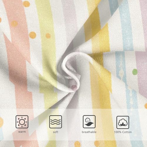 KLL Stripes Tiny Dots Minimalist Toddler Boy Pure Cotton Underwear Briefs Breathable Undies3