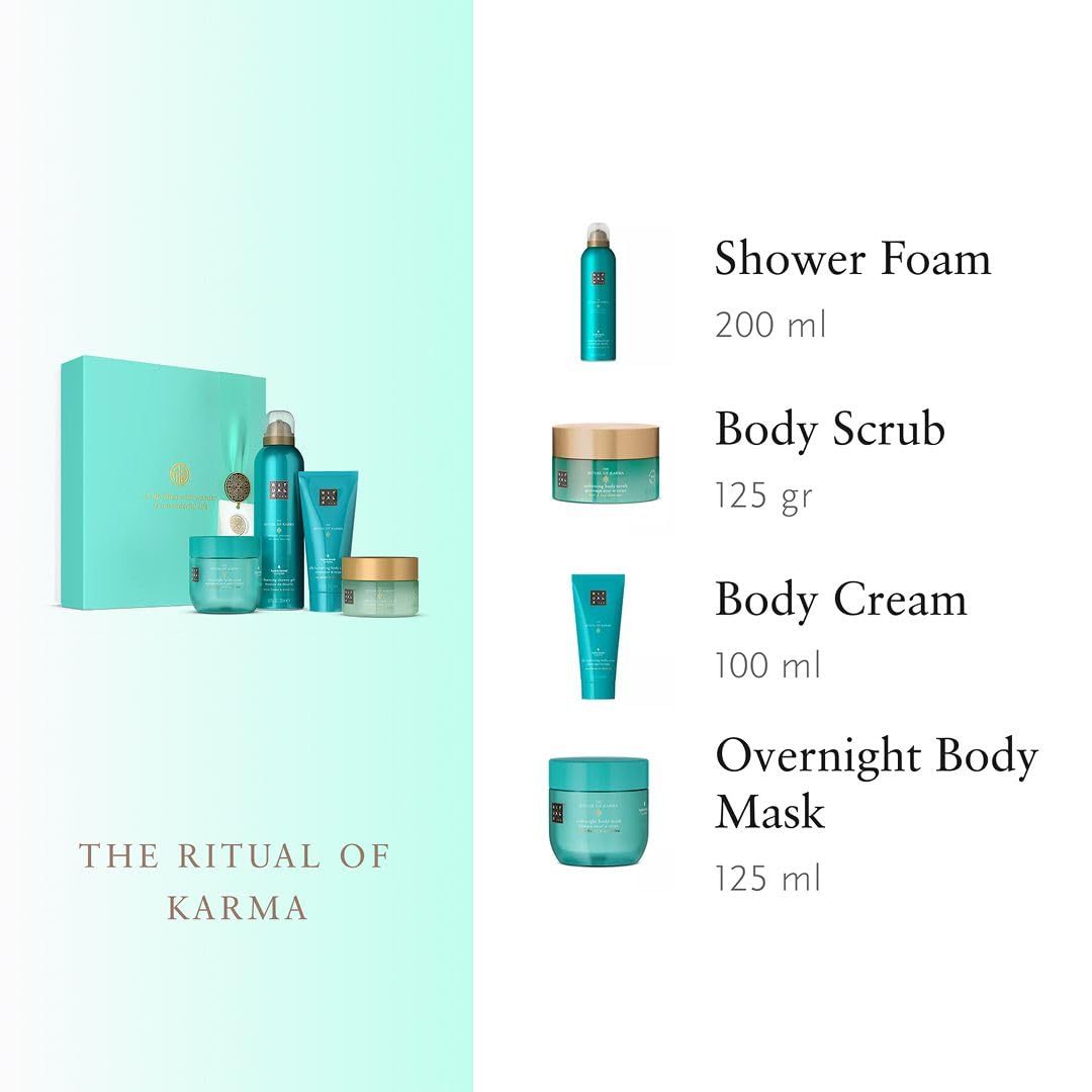 Rituals Karma Mittleres Geschenkset, Baderitual mit Lotusblüte