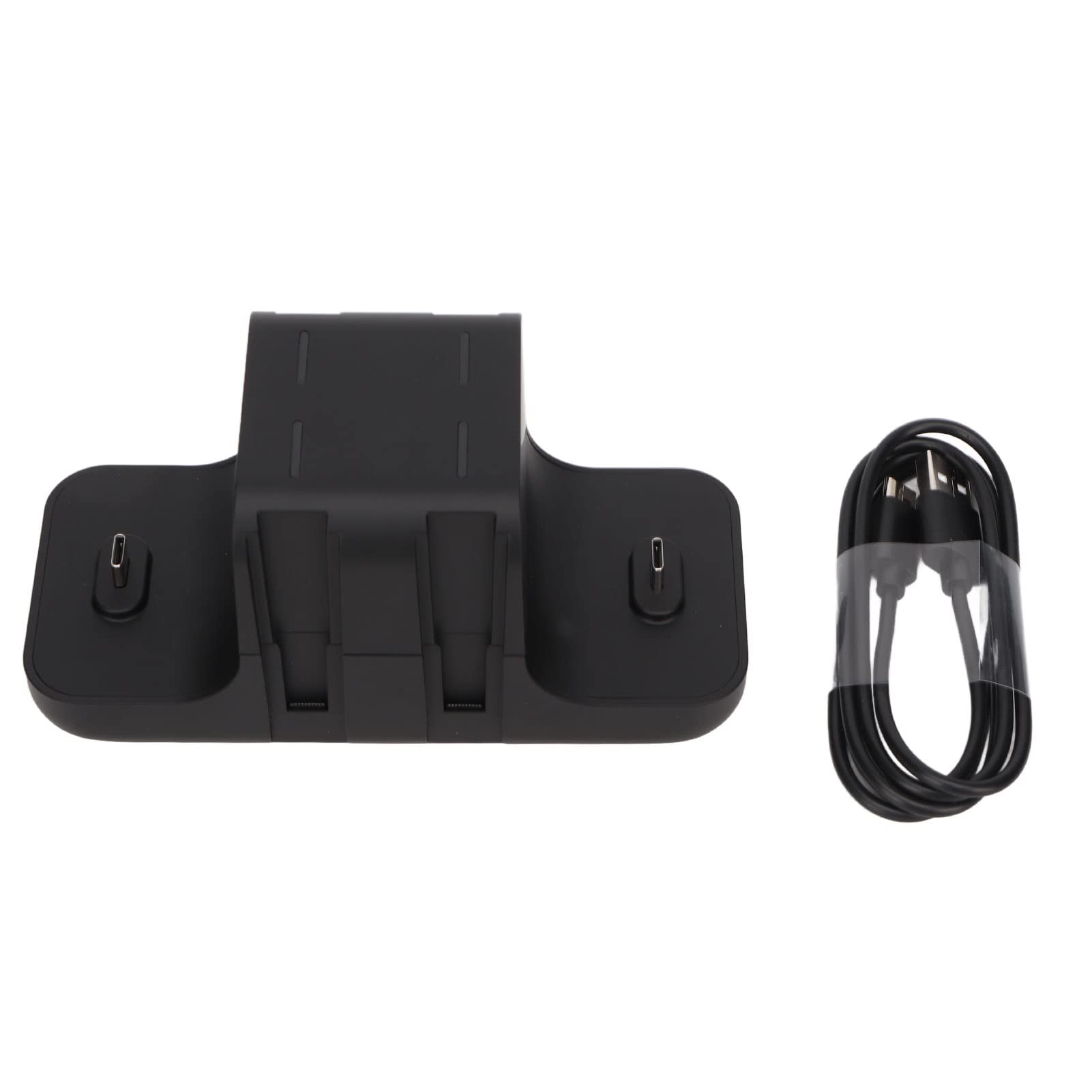 Stazione di Ricarica Multipla per Switch, 6 in 1 Caricatore per Console e Joypad Antiscivolo, Docking Station per Accessori Switch Pro