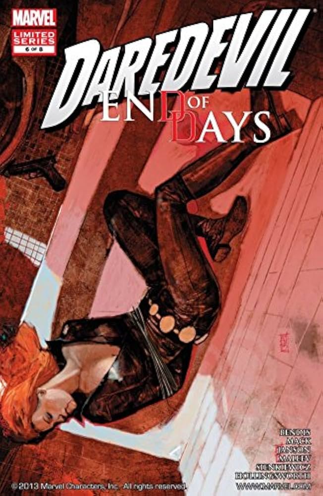 アメコミ・英語　DAREDEVIL: END OF DAYS Amazon.com: Daredevil: End of Days #6 (of 8) eBook : Bendis