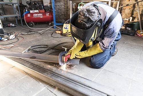 ActivArmr Ansell 43-216 Schnittschutz Arbeitshandschuhe, Hitzebeständige Handschuhe, Mechanikschutz, Spezialzweck-Handschuh Damen Herren, Industrie PSA, Gelb, Größe XL (6 Paar)