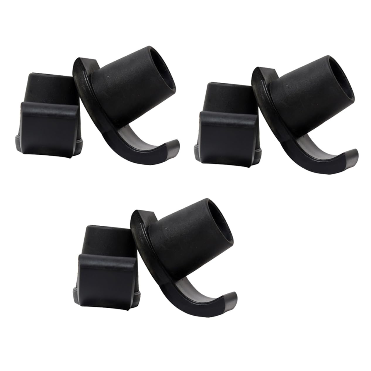 Esquís Antideslizantes Para Andadores Deslizadores Puntas Para Andadores Almohadillas Para Deslizadores Tapas Para Patas De Andadores Deslizadores Para 6 piezas x 4