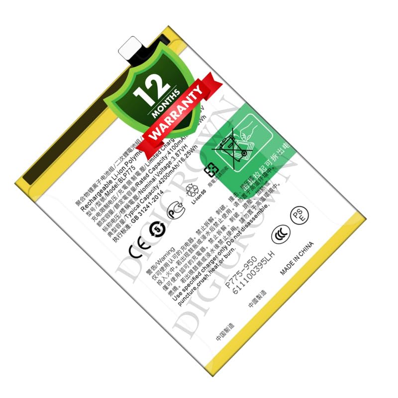Image of Original BLP775 Battery Compatible for Realme X3 | X3 SuperZoom | X50 5G - (4200mAh) - 1 Year Warranty DF7