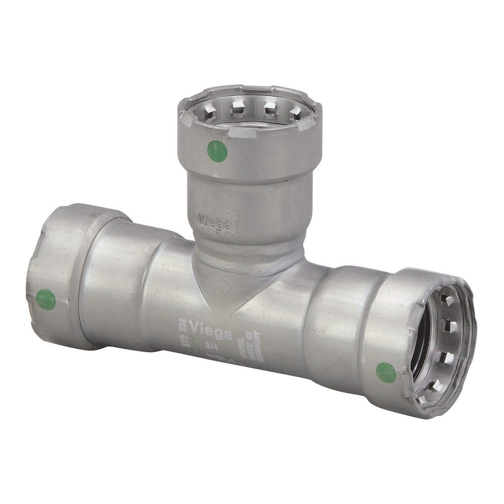 Viega MegaPress tee, 1