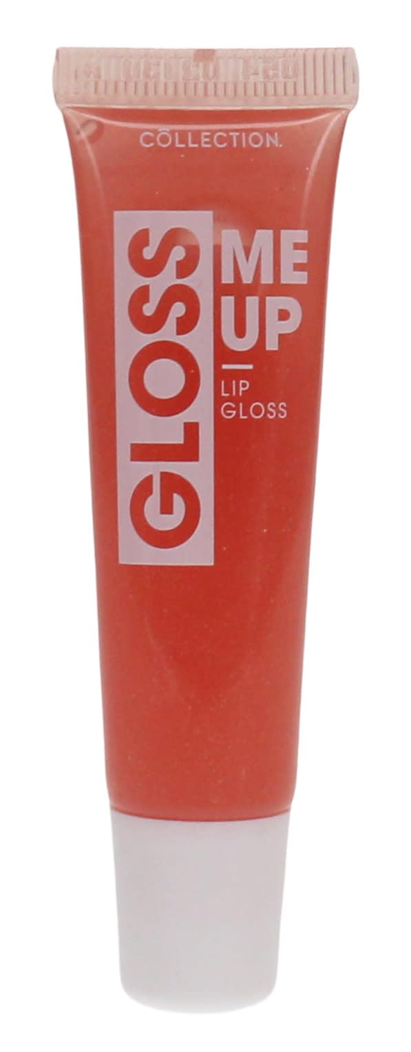 Collection Cosmetics Lasting High-Shine, Non-Sticky, Gloss Me Up Scented Lip Gloss, Peach, 10ml
