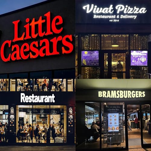 Image of Custom 3D Channel Letter Signs, Personalized Outdoor LED Business Logo Sign