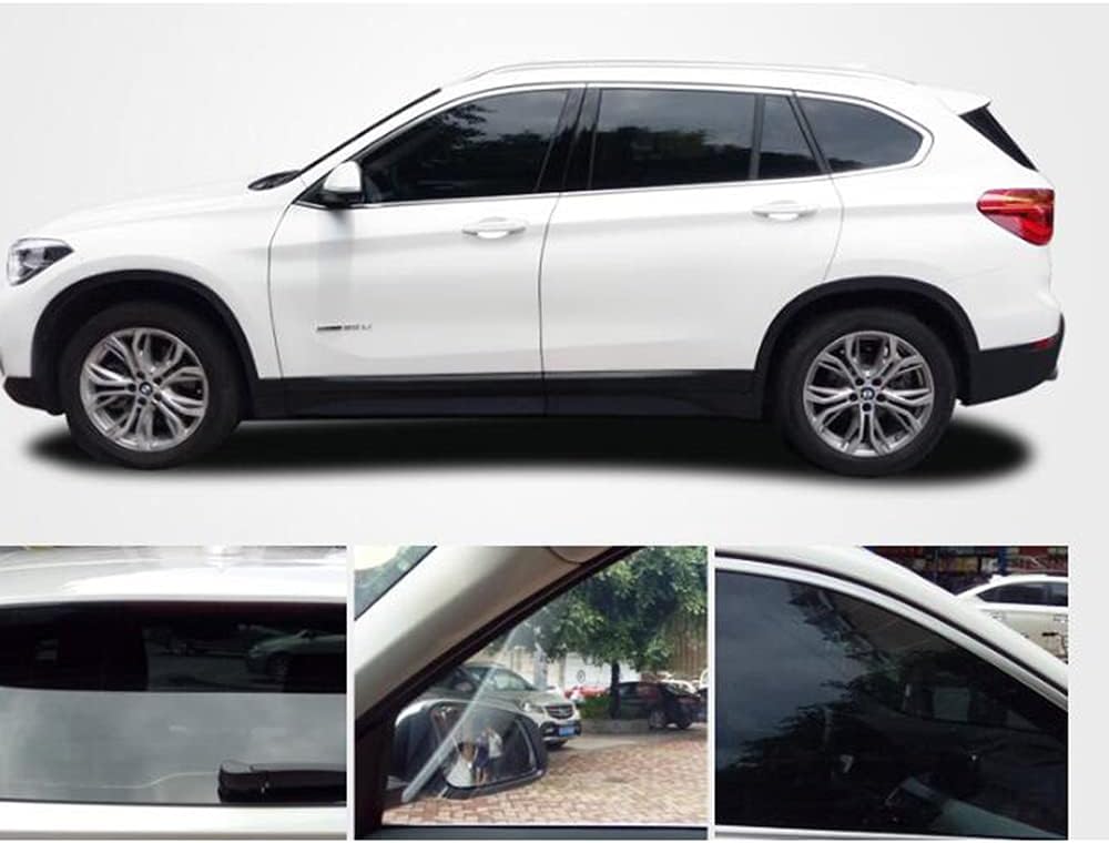 HOHOFILM 20% VLT Nano Ceramic Tint Car Side Window Films Sun Blacking Privacy Film 99% UV Proof Adhesive Solar Film 60" x3.2ft