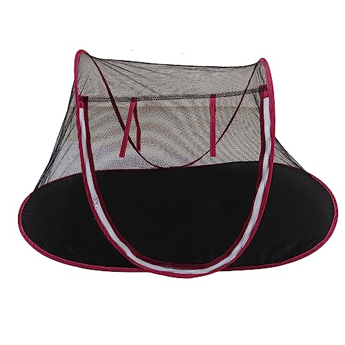 RiToEasysports Tente D'extérieur pour Animaux de Compagnie, Petite Enceinte Respirante | pour Le Parc Intérieur | Tente d'exercice Portable | pour Les Chiens et Les Chats | pour la Maison | (Type A)